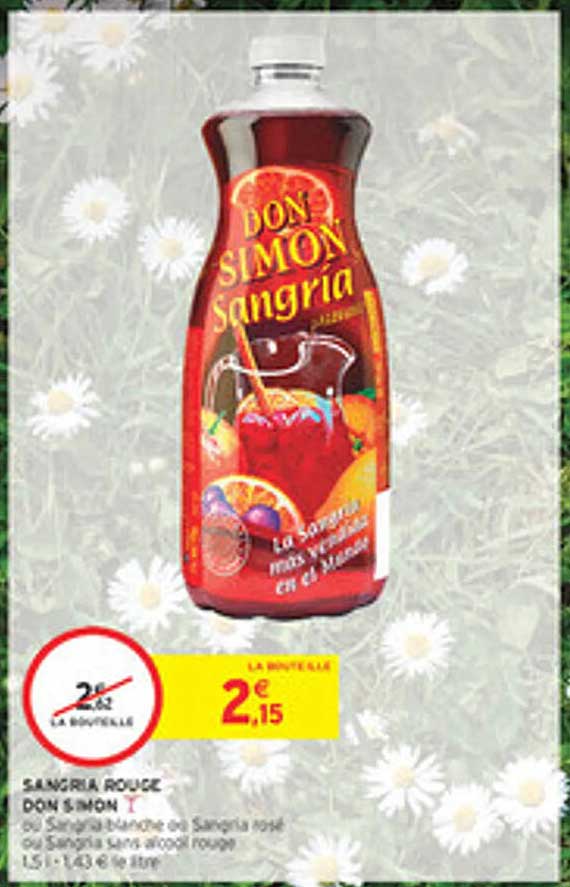 SANGRIA ROUGE DON SIMON