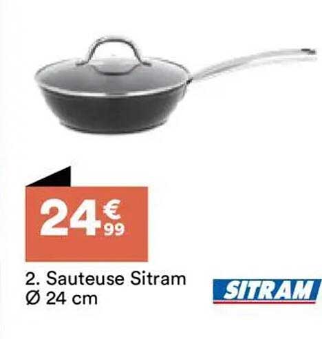 Sauteuse Sitram Ø 24 cm