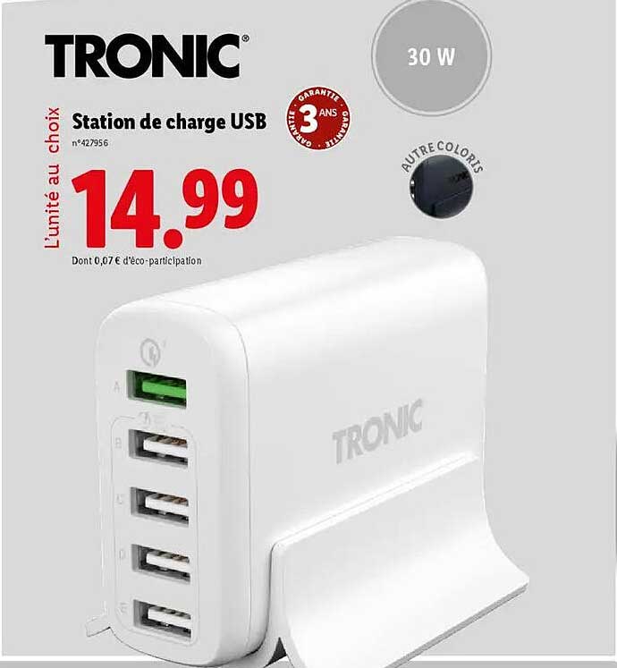 Station de charge USB