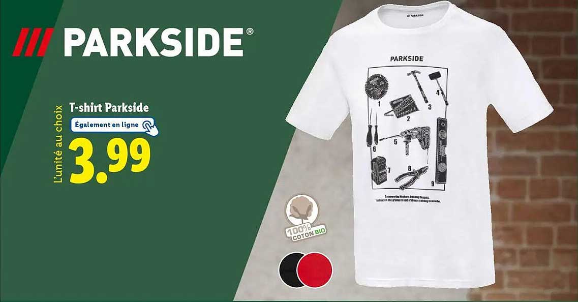 T-shirt Parkside