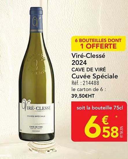 6 BOUTEILLES DONT 1 OFFERTE