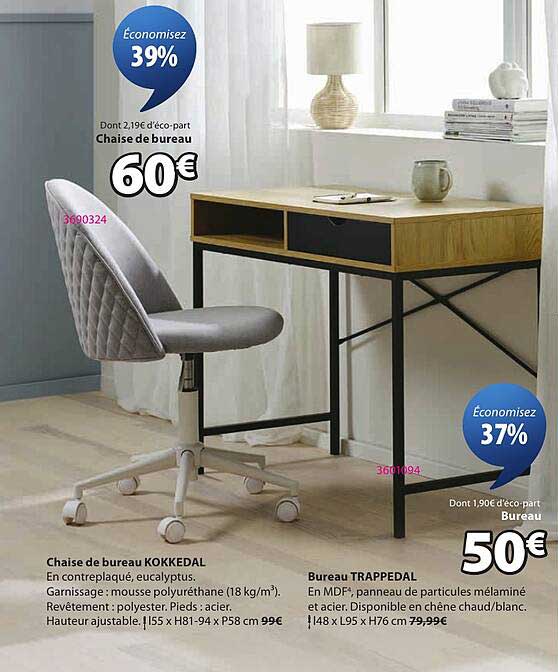 Chaise de bureau