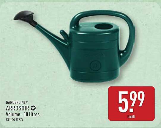 GARDENLINE® ARROSOIR Volume : 10 litres. Réf. 5019772