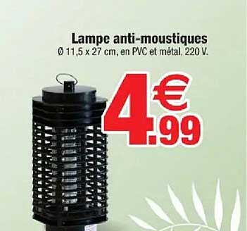 Lampe anti-moustiques