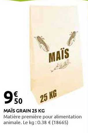 MAÏS GRAIN 25 KG