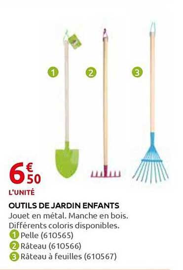 OUTILS DE JARDIN ENFANTS
