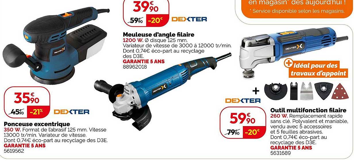 Ponceuse excentrique
