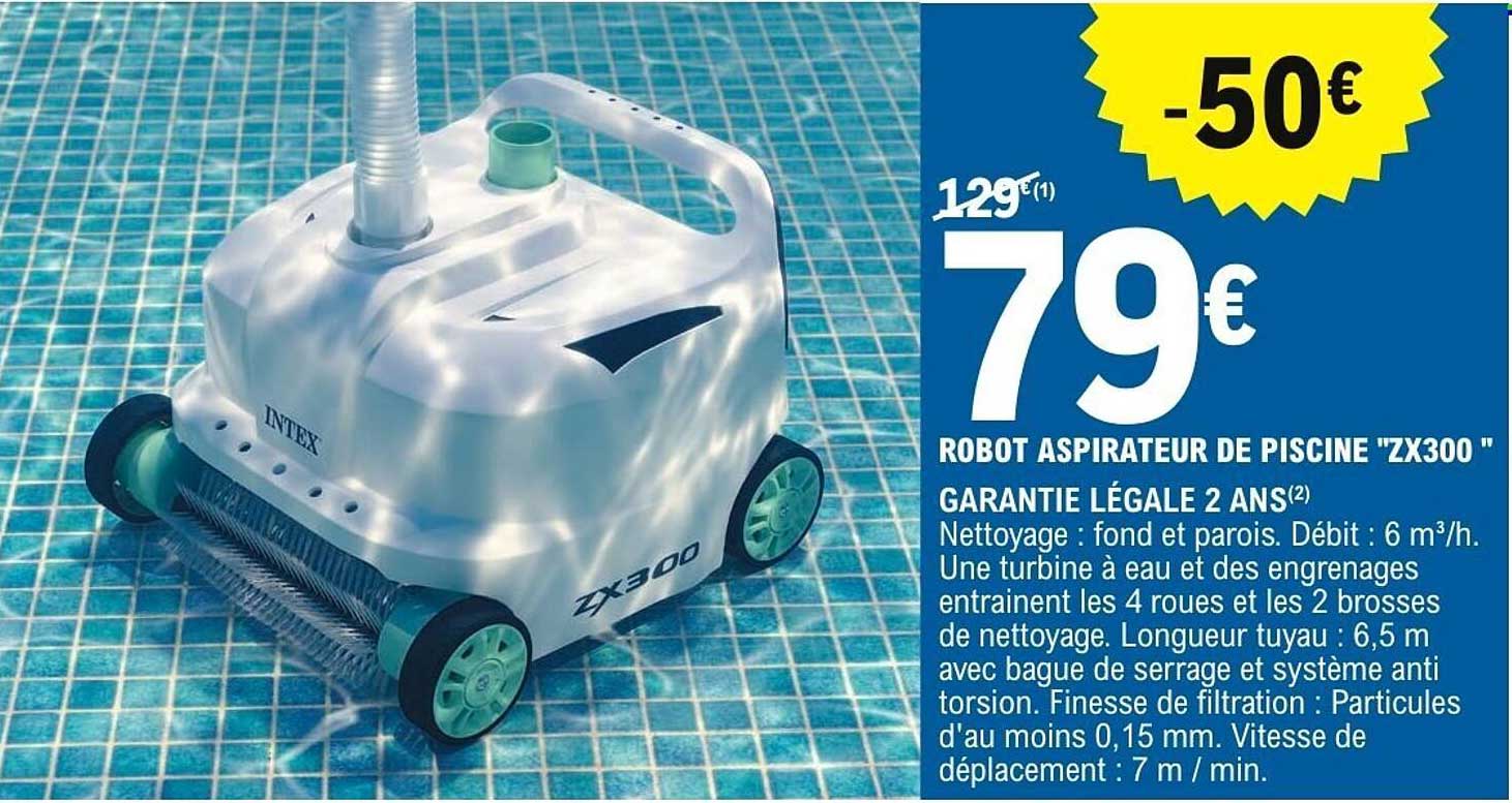 Aspirateur Piscine Leclerc
