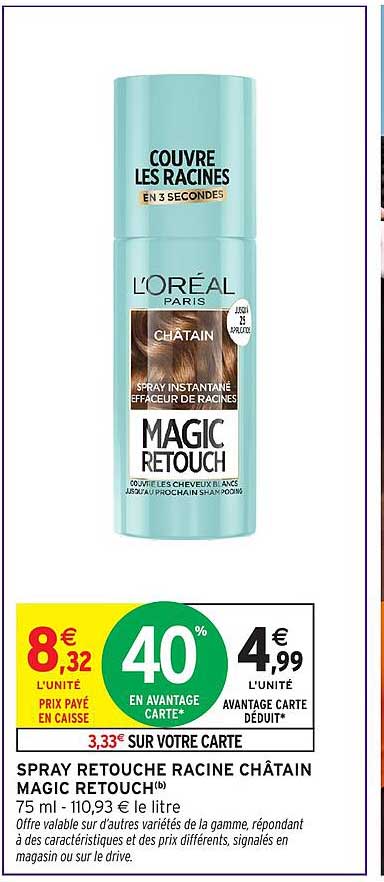 SPRAY RETOUCHE RACINE CHÂTAIN MAGIC RETOUCH