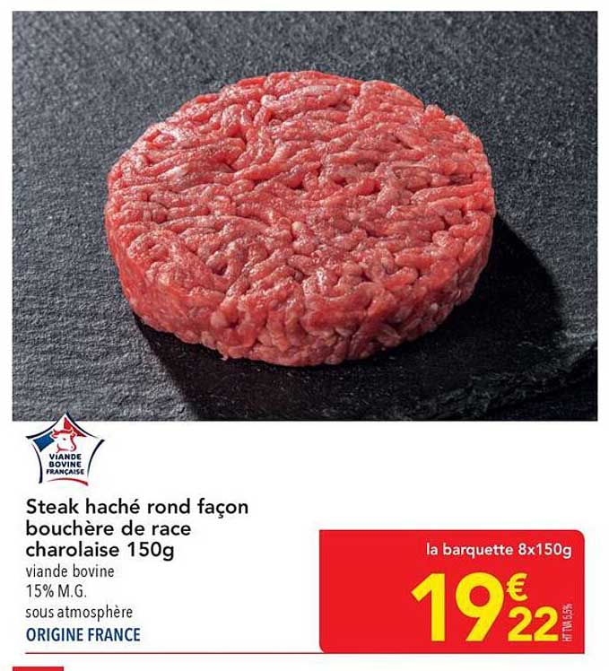 Steak Hach Faon Bouchre