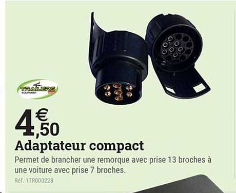 Adaptateur compact