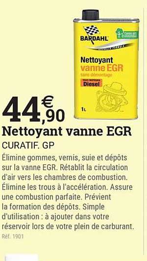 Nettoyant vanne EGR