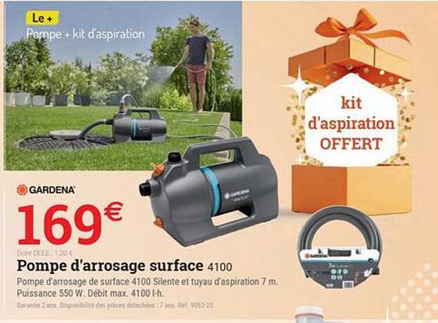 Pompe d'arrosage surface 4100