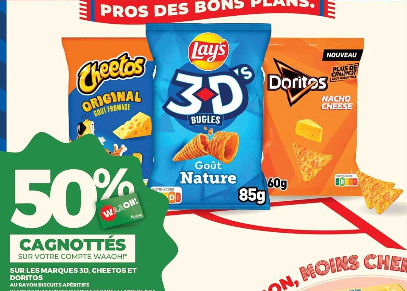 50% CAGNOTTÉS SUR VOTRE COMPTE WAAOH!*