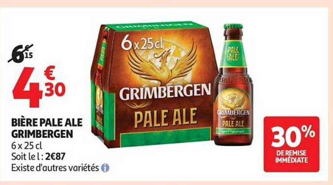 BIÈRE PALE ALE GRIMBERGEN