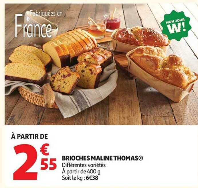 BRIOCHES MALINE THOMAS®
