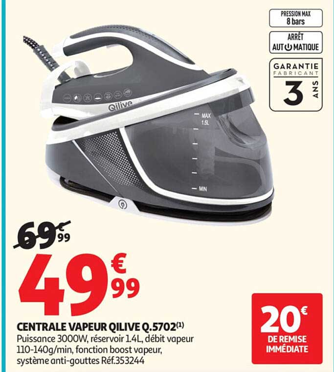 CENTRALE VAPEUR QILIVE Q.5702(1)