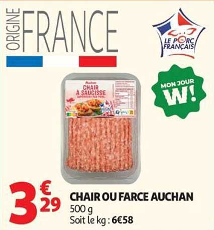 CHAIR OU FARCE AUCHAN