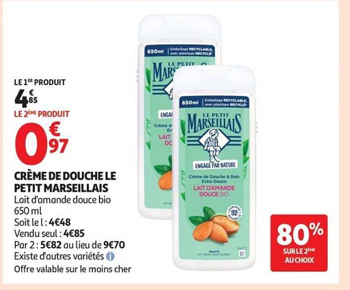 CRÈME DE DOUCHE LE PETIT MARSEILLAIS