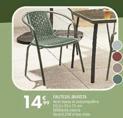 FAUTEUIL BARISTA
