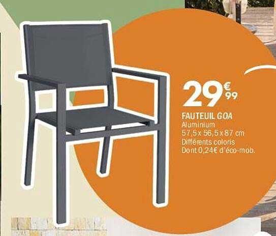 FAUTEUIL GOA