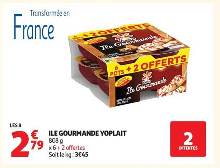 ILE GOURMANDE YOPLAIT