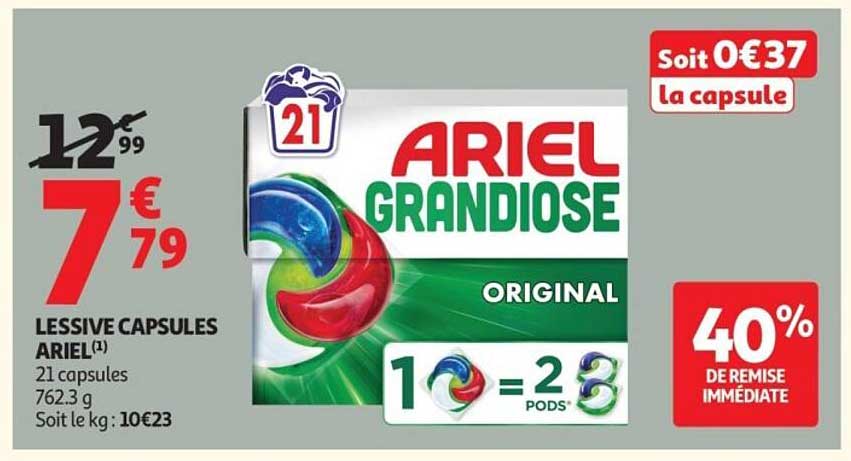 LESSIVE CAPSULES ARIEL