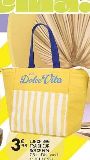 LUNCH BAG FRAÎCHEUR DOLCE VITA