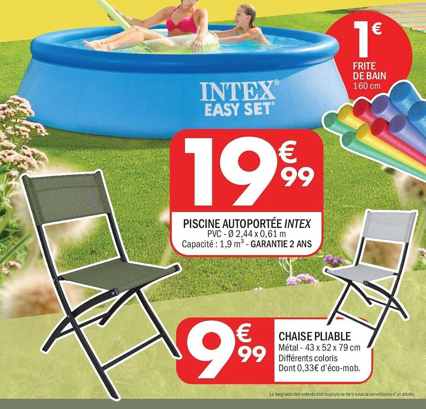 PISCINE AUTOPORTÉE INTEX