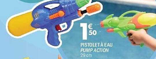 PISTOLET À EAU PUMP ACTION 29 cm