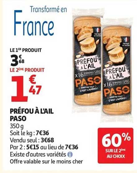 PRÉFOU À L’AIL PASO