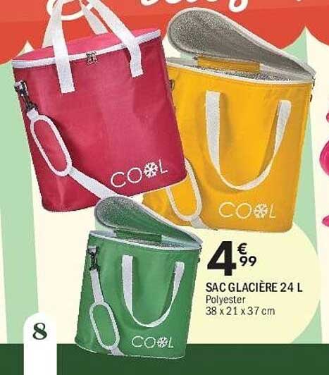 SAC GLACIÈRE 24 L