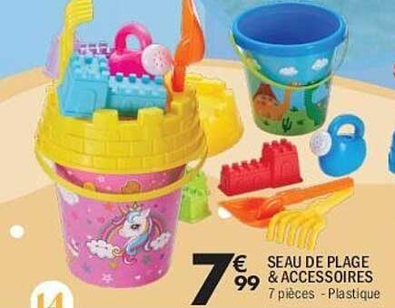 SEAU DE PLAGE & ACCESSOIRES