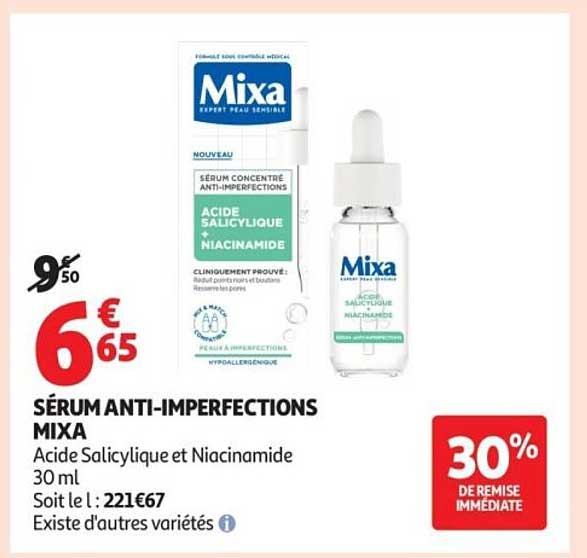 SÉRUM ANTI-IMPERFECTIONS MIXA