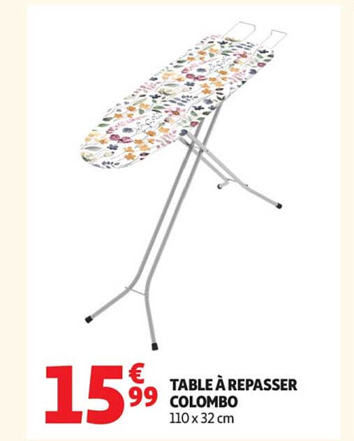 TABLE À REPASSER COLOMBO