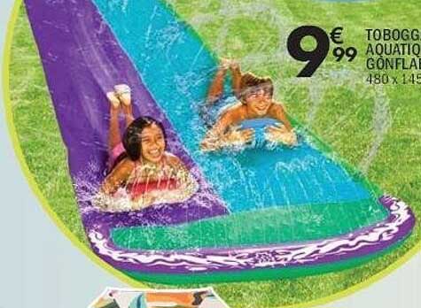 TOBOGGAN AQUATIQUE GONFLABLE 480 x 145