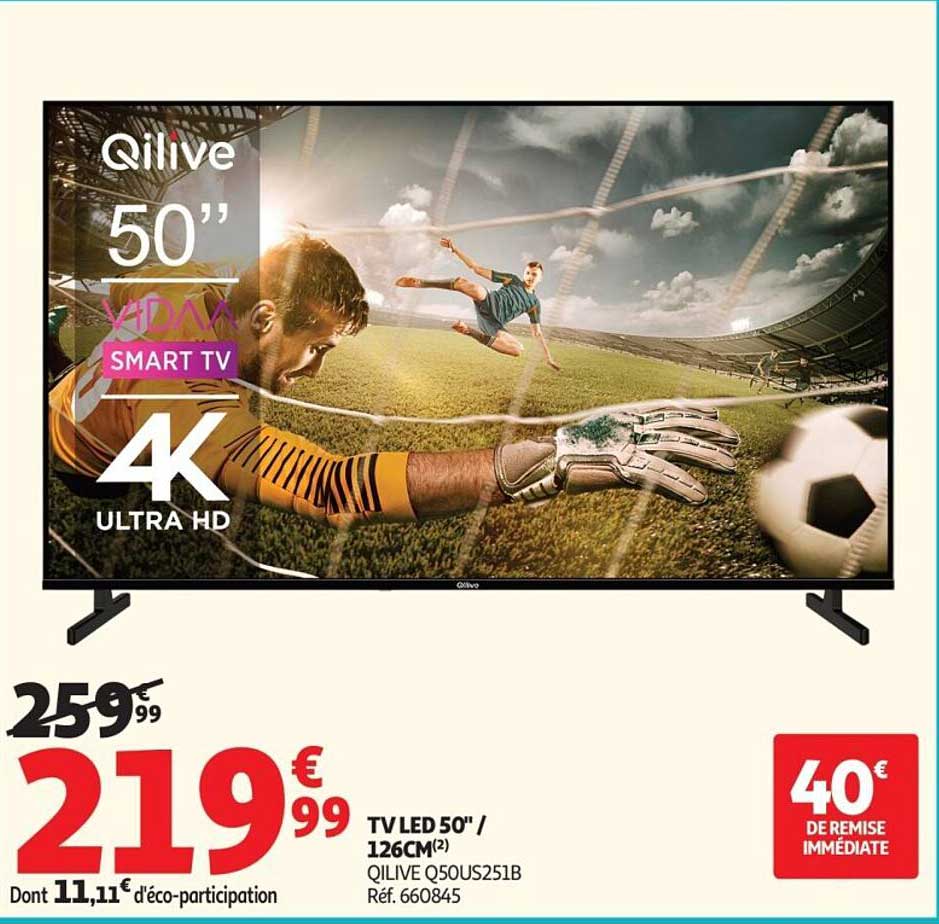 TV LED 50'' / 126CM QILIVE Q50US251B