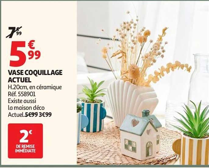 VASE COQUILLAGE ACTUEL