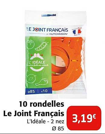 10 rondelles Le Joint Français