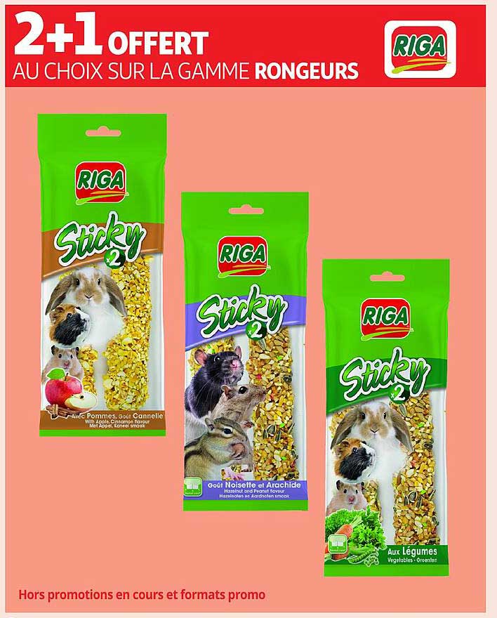 2+1 OFFERT AU CHOIX SUR LA GAMME RONGEURS