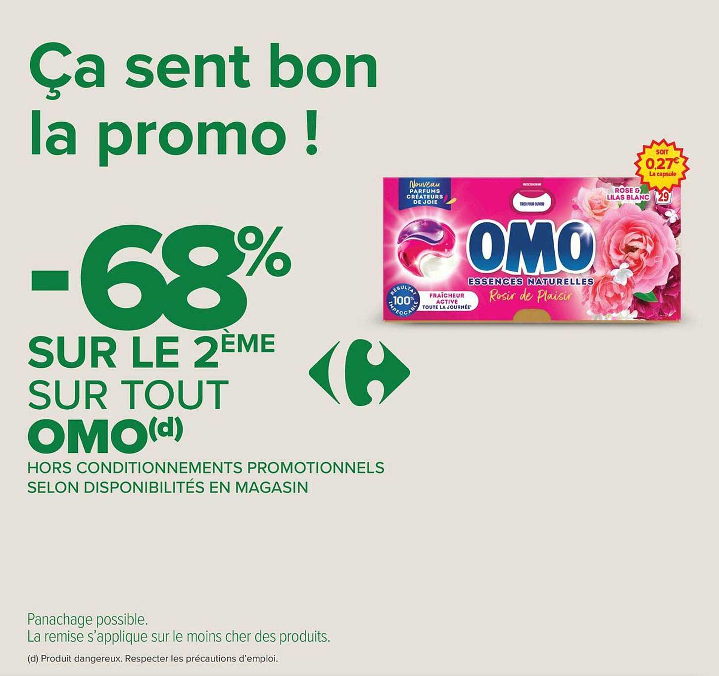 -68% SUR LE 2ÈME SUR TOUT OMO