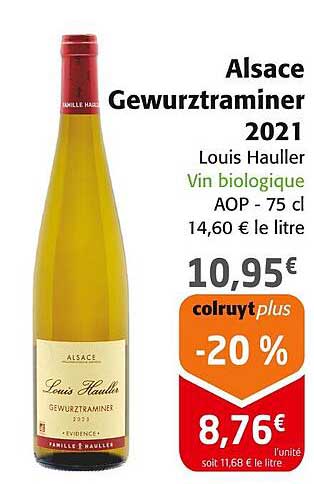 Alsace Gewurztraminer 2021