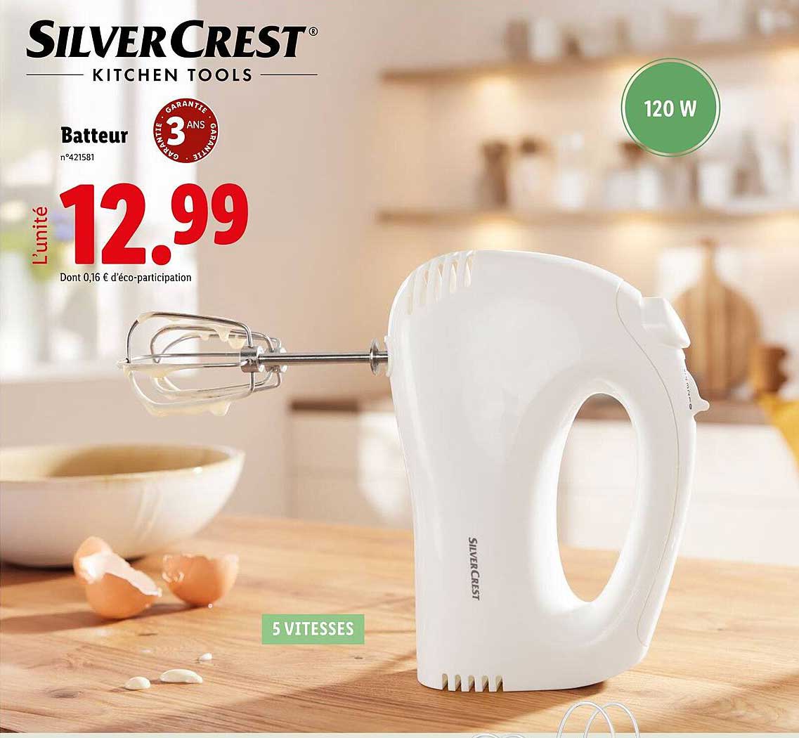 Batteur SILVERCREST 120 W