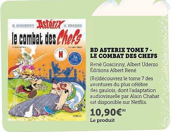 BD ASTERIX TOME 7 - LE COMBAT DES CHEFS