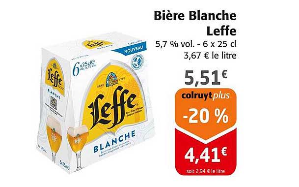 Bière Blanche Leffe