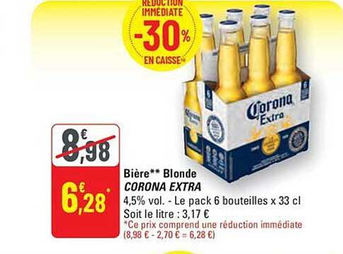 Bière** Blonde CORONA EXTRA