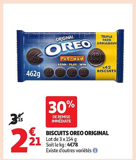 BISCUITS OREO ORIGINAL