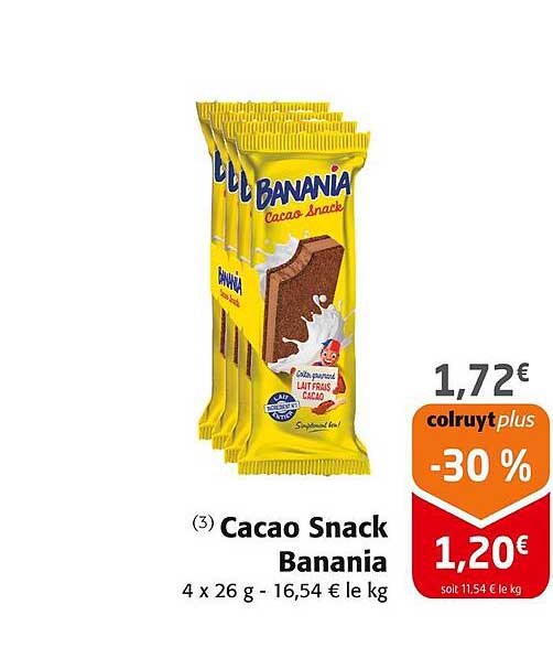 Cacao Snack Banania