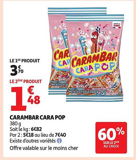 CARAMBAR CARA POP