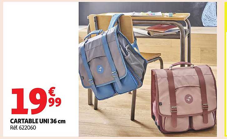 CARTABLE UNI 36 cm